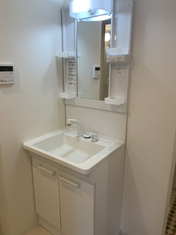 花園マンション3階1R 洗面所の画像