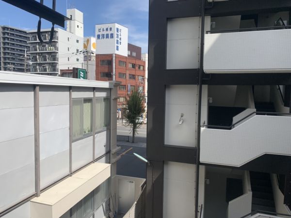 花園マンション3階1R 景観の画像