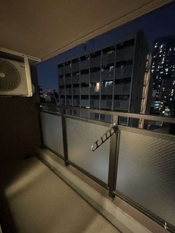MESSAGE天満橋池田町7階1K ベランダの画像