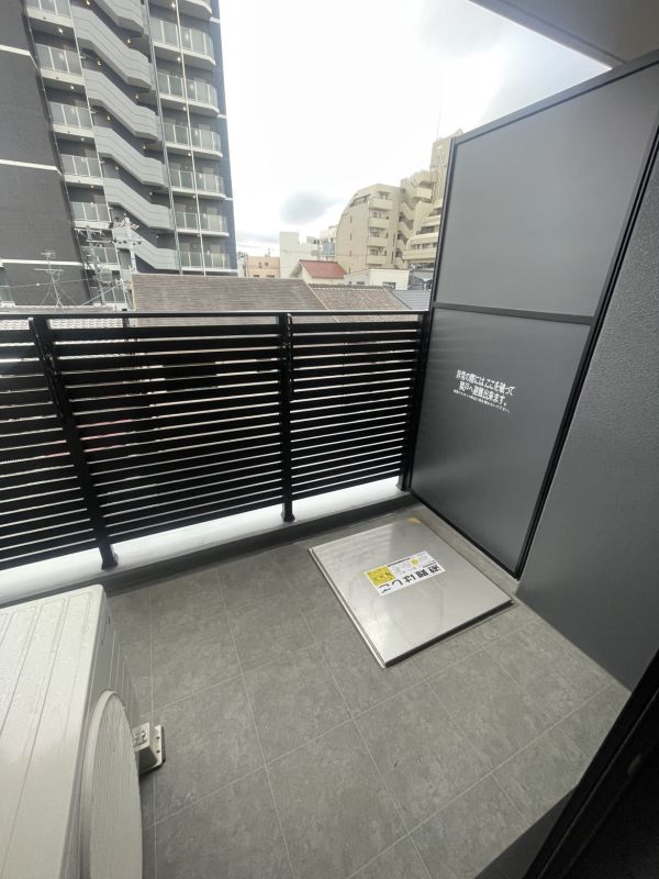 Louis Residence 天王寺町北3階1K ベランダの画像