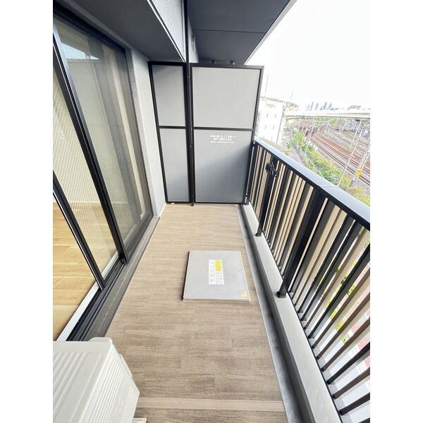 スプランディッドVIII5階1LDK ベランダの画像