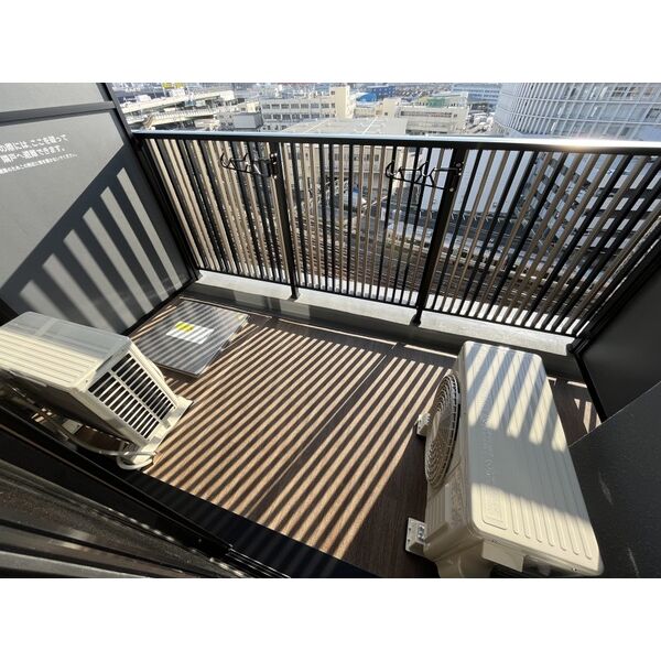 スプランディッドVIII9階2K ベランダの画像