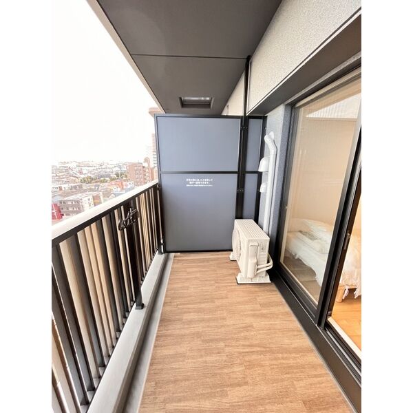 スプランディッドVIII9階2K ベランダの画像