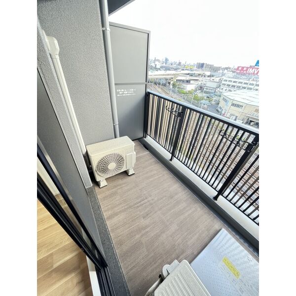 スプランディッドVIII9階2K ベランダの画像