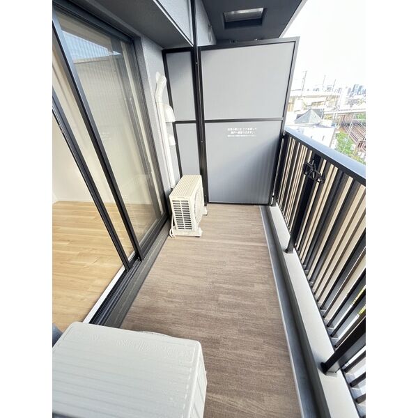 スプランディッドVIII7階2K ベランダの画像