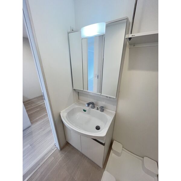 レジュールアッシュ塚本レジデンス9階1LDK 洗面所の画像