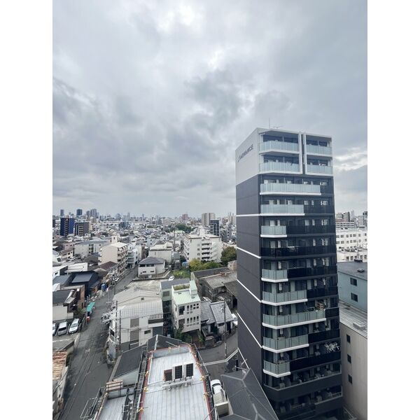 レジュールアッシュ塚本レジデンス10階1LDK 景観の画像