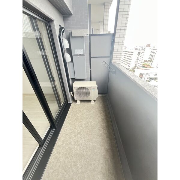 レジュールアッシュ塚本レジデンス10階1K ベランダの画像