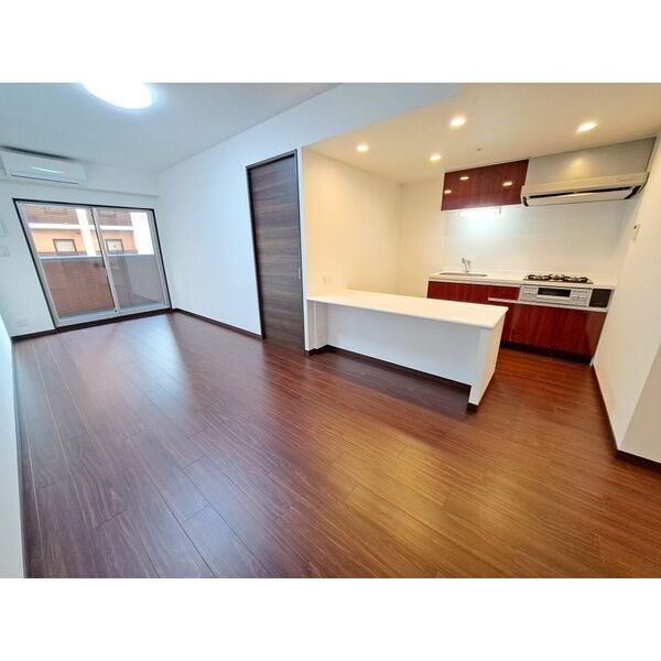 グランカーサ難波元町3階1LDK リビングの画像