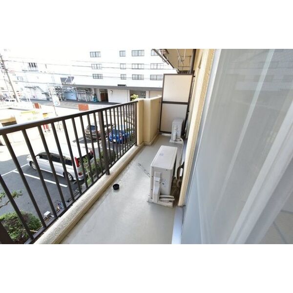 シロハイヌ今米02階3LDK ベランダの画像