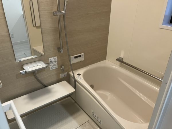 阿倍野筋5丁目8-38貸家1階2LDK お風呂の画像