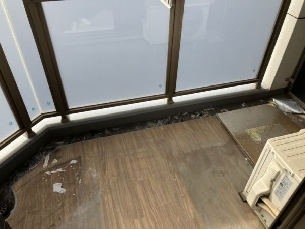 スプランディッド難波元町DUE6階1K ベランダの画像