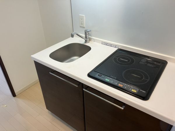 クラウンハイム北心斎橋フラワーコート14階1K キッチンの画像