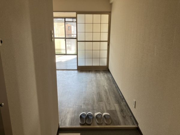 アベノ池田マンション4階1DK 玄関の画像