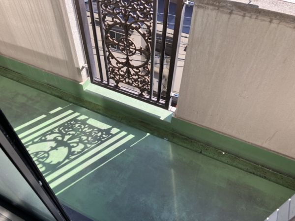 アベノ池田マンション4階1DK ベランダの画像