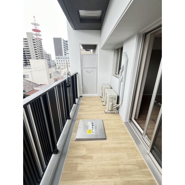 スプランディッド城東関目4階2LDK ベランダの画像