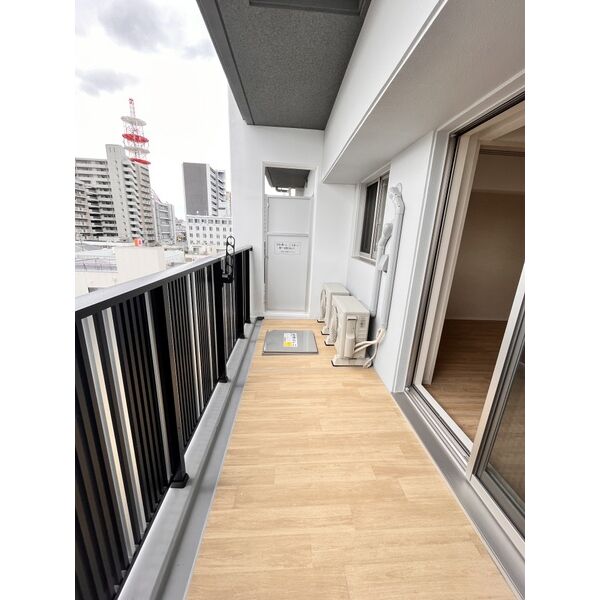 スプランディッド城東関目5階2LDK ベランダの画像