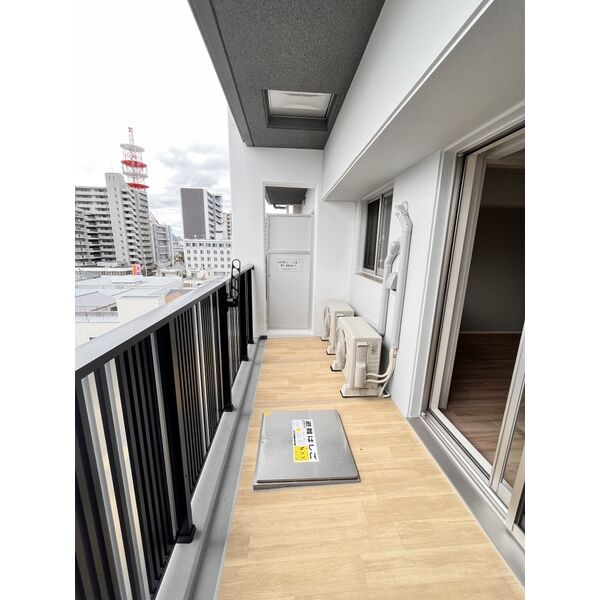 スプランディッド城東関目6階2LDK ベランダの画像