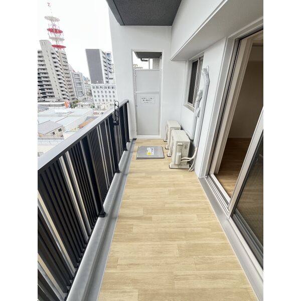 スプランディッド城東関目7階2LDK ベランダの画像