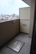 AH-BONⅡ2階1DK ベランダの画像
