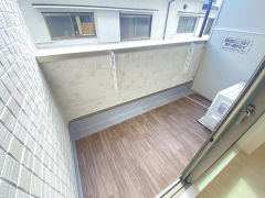 Loire FⅡ3q階1LDK ベランダの画像