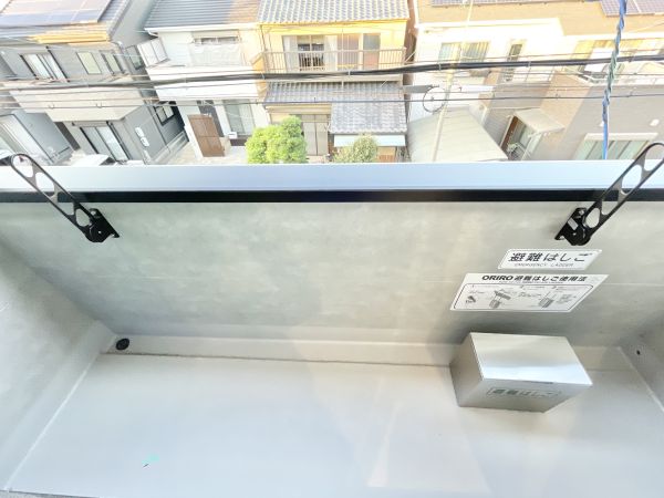 En中村公園3階1LDK ベランダの画像