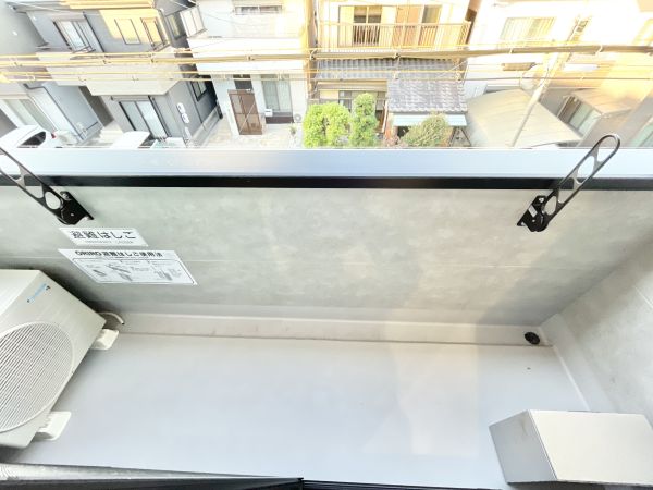 En中村公園2階1LDK ベランダの画像