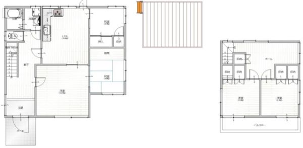 名塩ガーデン戸建1階4LDK以上 間取の画像