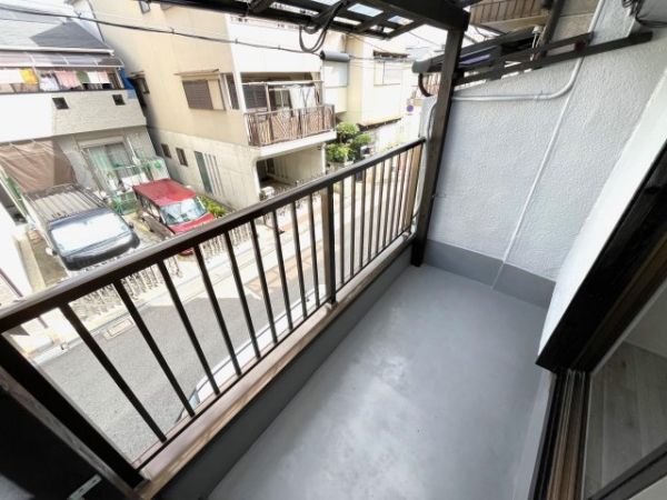 大阪府守口市金田町 戸建431階3DK ベランダの画像