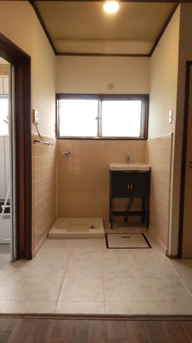 高石市東羽衣３丁目テラス1階2LDK 洗面所の画像