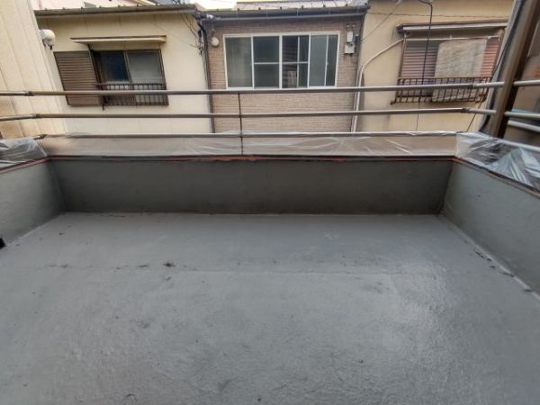 高石市東羽衣３丁目テラス1階2LDK ベランダの画像