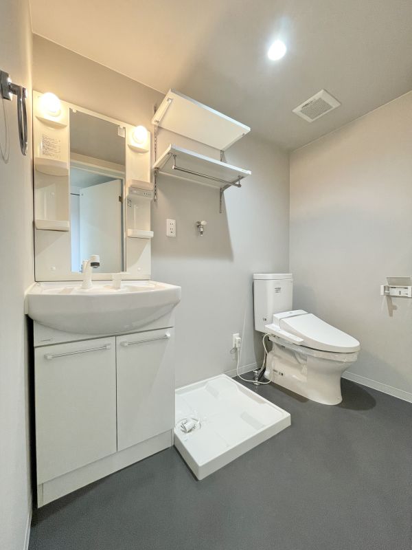 pavillon honnête biwajima2階1K 洗面所の画像