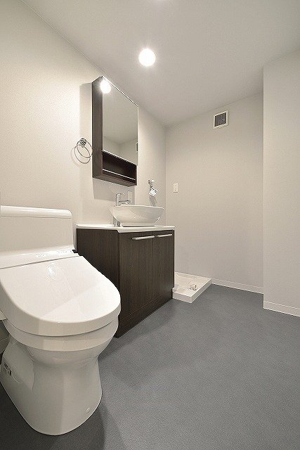 エクステンション K1階1R 洗面所の画像