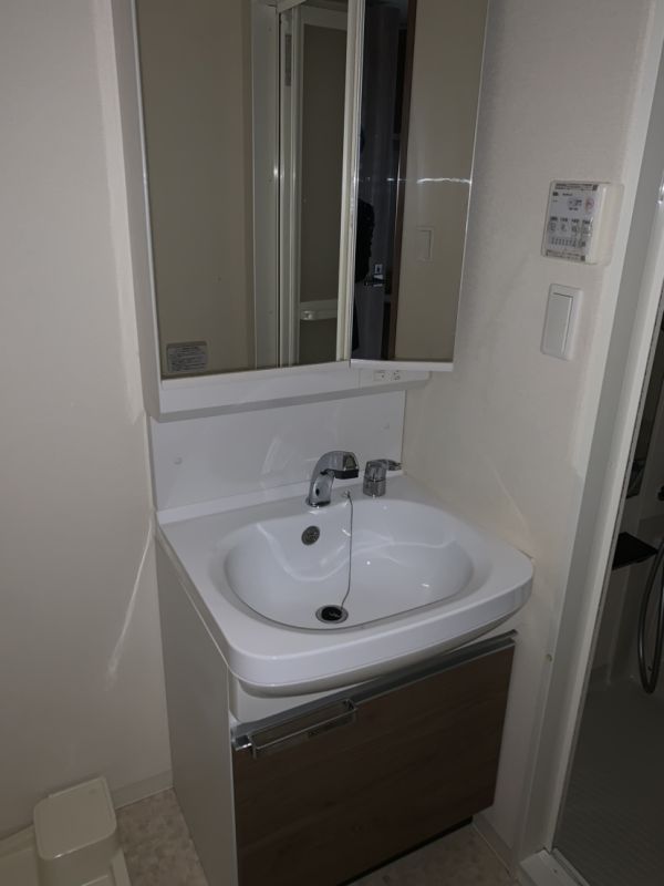 プレサンス新大阪ザデイズ6階1K 洗面所の画像