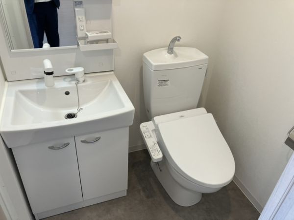 エグゼ大阪CITYアインツ4階1K トイレの画像