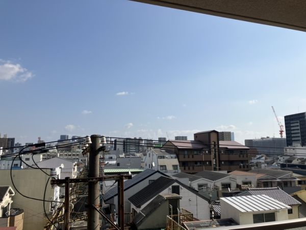 エグゼ大阪CITYアインツ5階1K 景観の画像