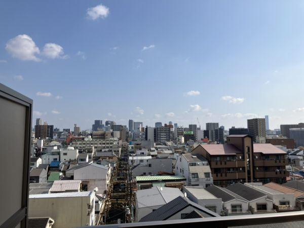 エグゼ大阪CITYアインツ7階1K 景観の画像