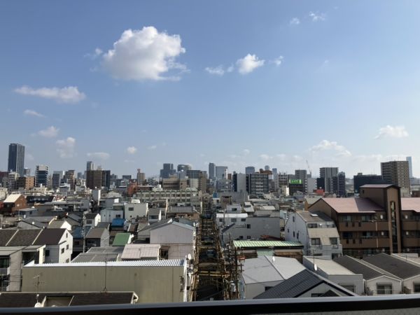 エグゼ大阪CITYアインツ7階1K 景観の画像
