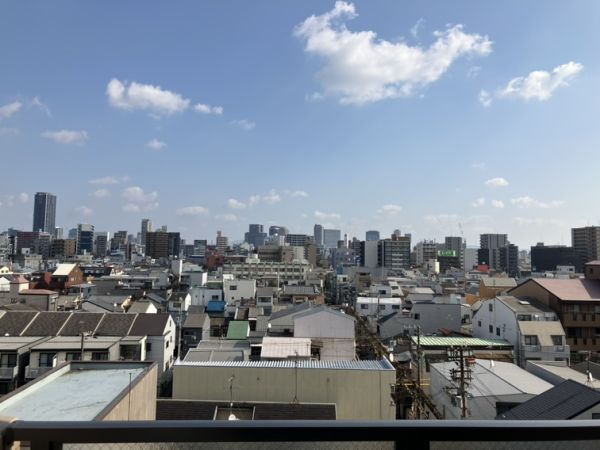 エグゼ大阪CITYアインツ7階1K 景観の画像