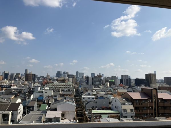 エグゼ大阪CITYアインツ8階1K 景観の画像
