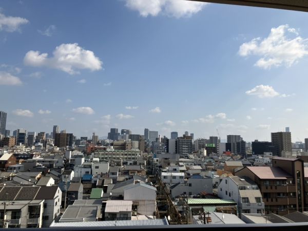 エグゼ大阪CITYアインツ8階1K 景観の画像