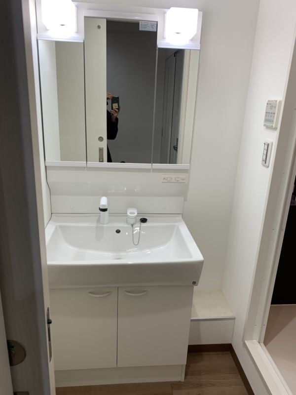 ユニッソン朝潮橋2階1K 洗面所の画像