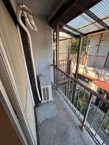 長田区大日丘町戸建て1階2LDK ベランダの画像