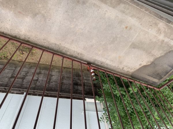 小田第一マンション2階3DK ベランダの画像