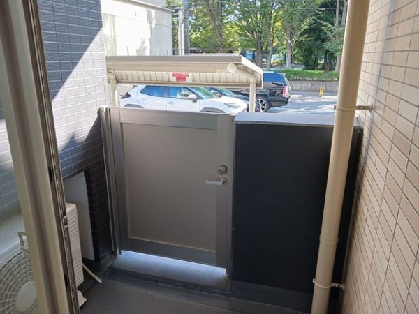 ガロファニーノ1階1LDK ベランダの画像