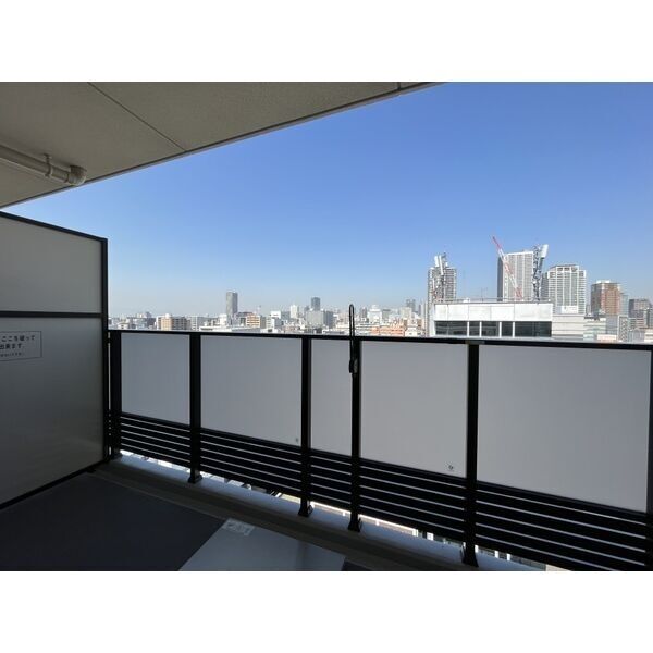 スプランディッド堀江15階1LDK ベランダの画像