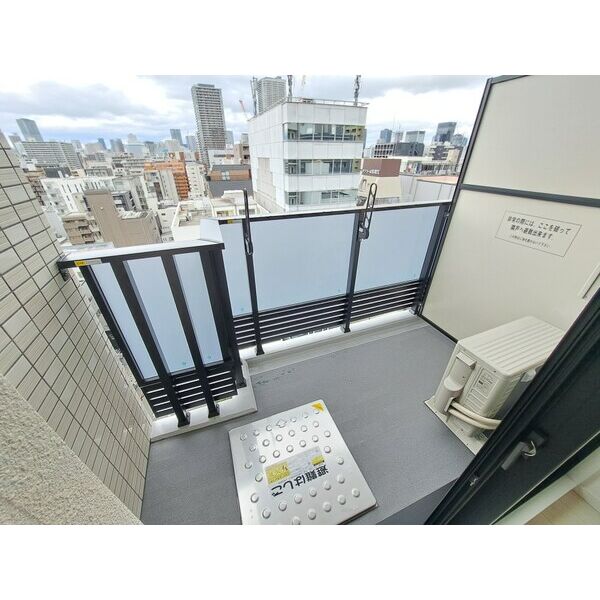 スプランディッド堀江14階1LDK ベランダの画像