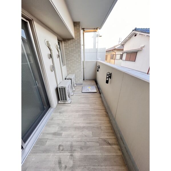 スプランディッド中百舌鳥2階2LDK ベランダの画像