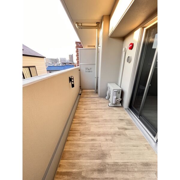 スプランディッド中百舌鳥3階1LDK ベランダの画像