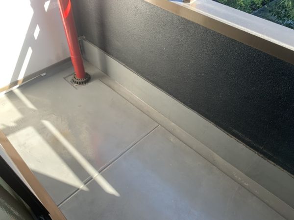 メゾンサイプレスⅡ3階1K ベランダの画像